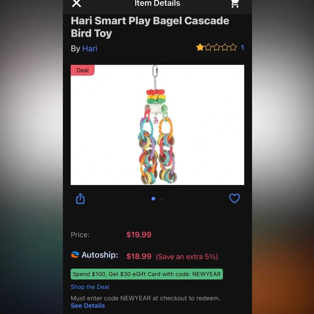 Hari Smart Play Bird Toy
